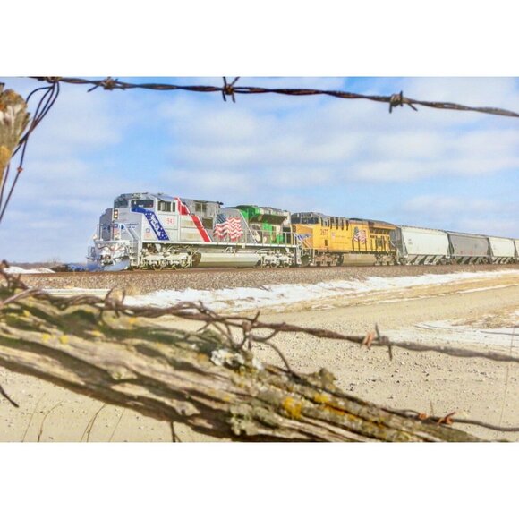 NEW! 2024 Union Pacific Railroad Monthly Wall Calendar 14 x 20 - Picture 4 of 7